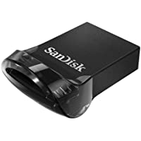 SanDisk Ultra Fit- Memoria flash USB 3.1 de 64 GB con hasta 130 MB-s de velocidad de lectura-Tradicional-Negro-64GB